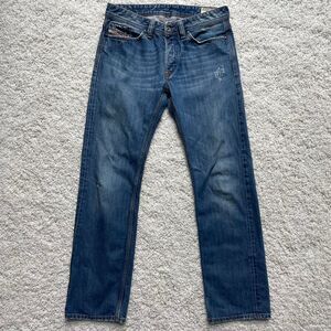 Diesel Women's Blue and Navy Jeans